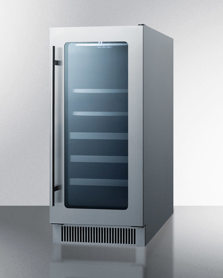 Summit 15" Wide Built-In Wine/Beverage Center - CL151WBVCSS
