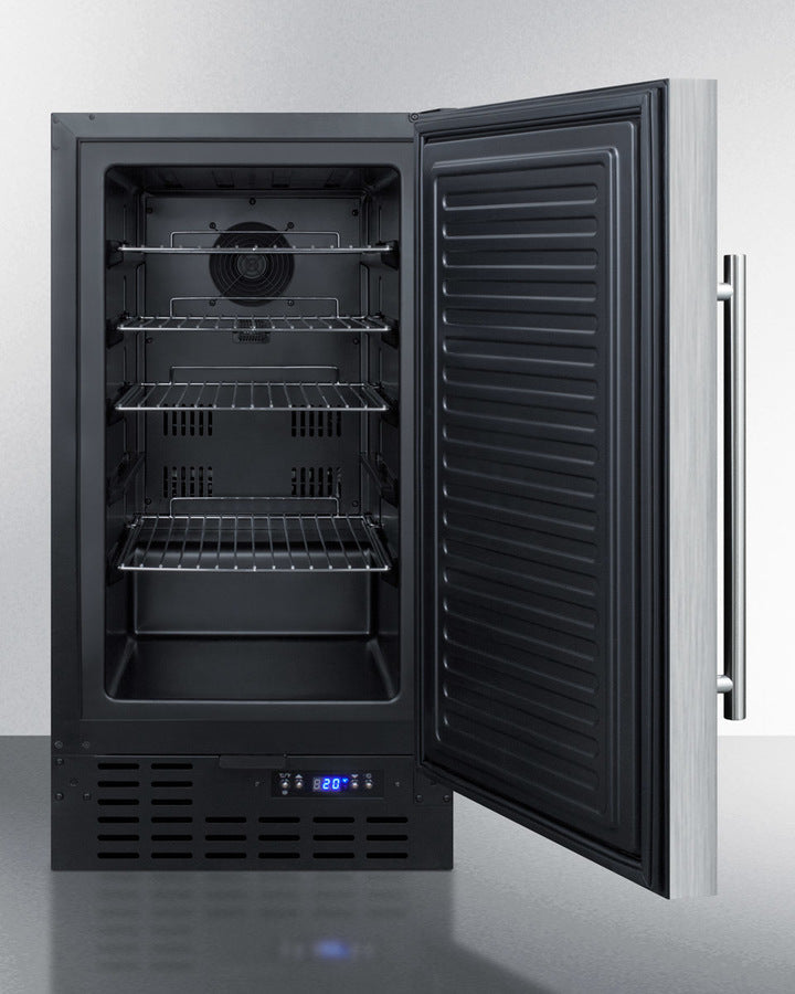 Summit 18" Wide Built-In All-Refrigerator ADA Compliant - FF1843BSSADA