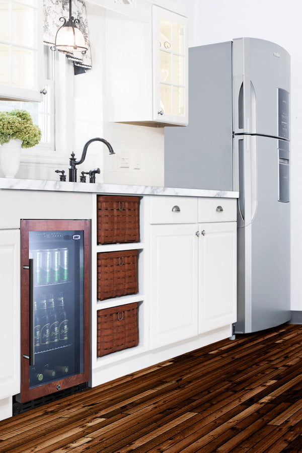 Summit 18" Wide Built-In Beverage Center ADA Compliant (Panel Not Included) - SCR1841BPNRADA