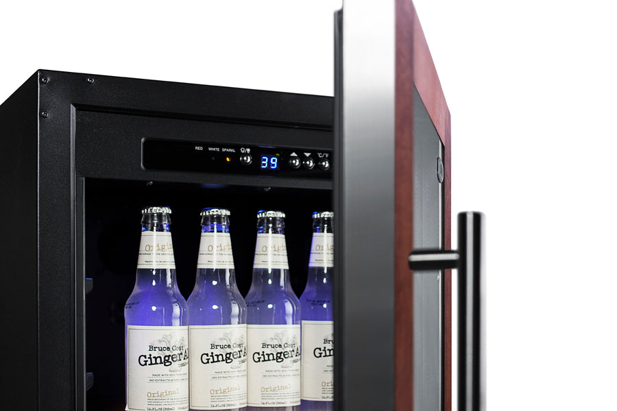 Summit 18" Wide Built-In Beverage Center ADA Compliant (Panel Not Included) - SCR1841BPNRADA