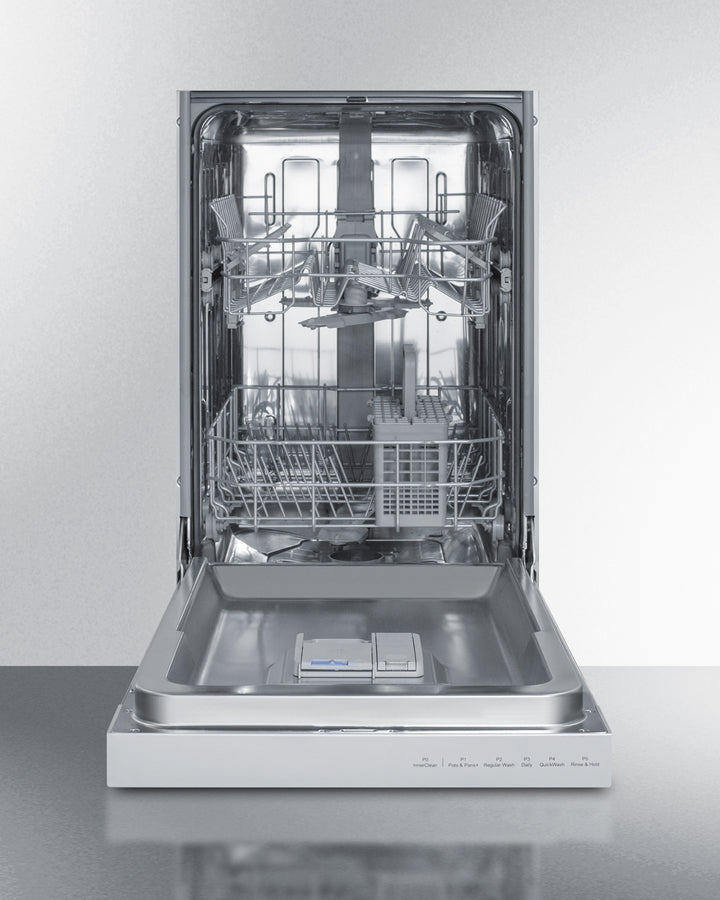 Summit 18" Wide Built-In Dishwasher ADA Compliant - DW18SS4ADA