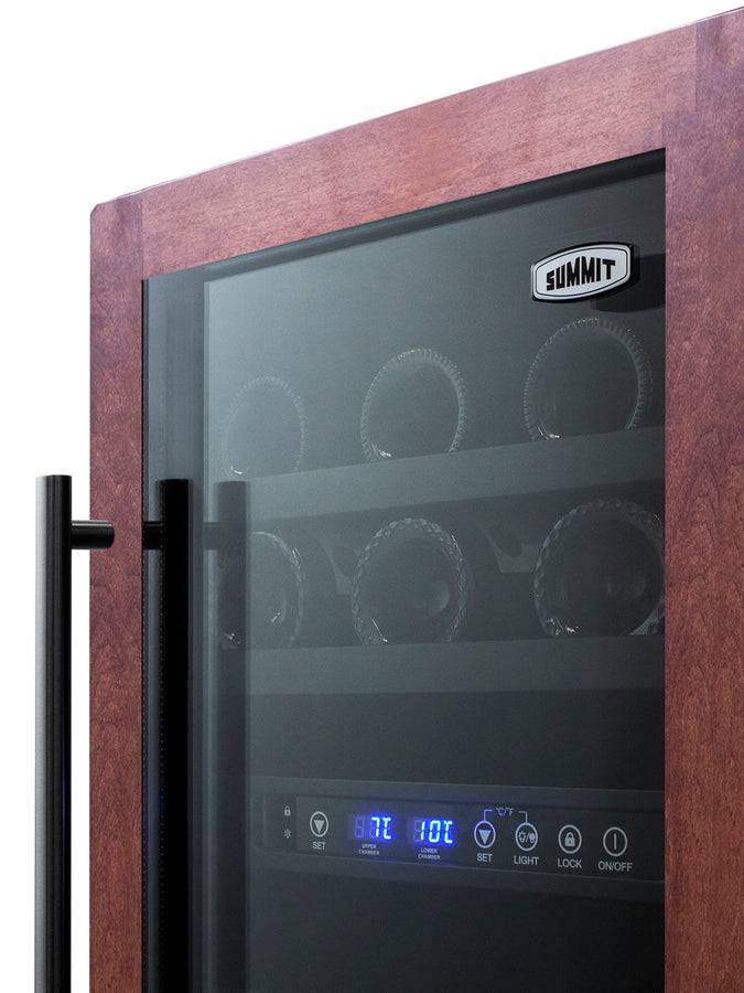 Summit 18" Wide Built-In Wine Cellar, ADA Compliant (Panel Not Included) - SWC182ZPNRADA