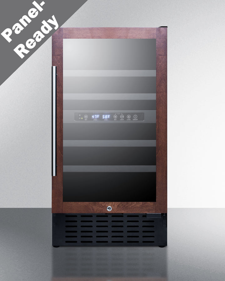 Summit 18" Wide Built-In Wine Cellar (Panel Not Included) - SWC182ZPNR