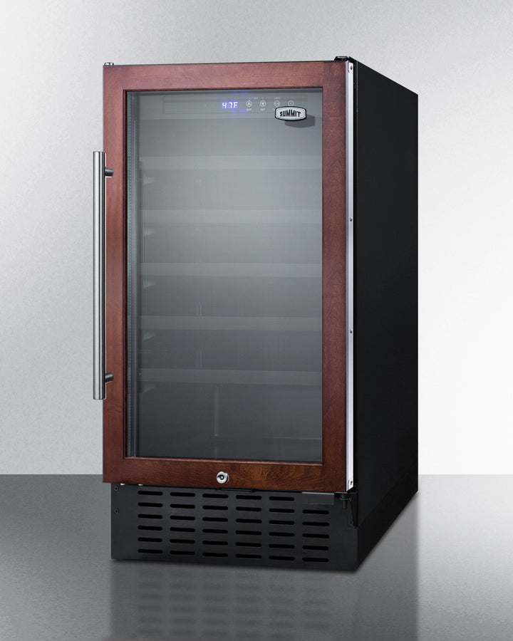 Summit 18" Wide Undercounter Wine Cellar (Panel Not Included) - SWC1840BPNR