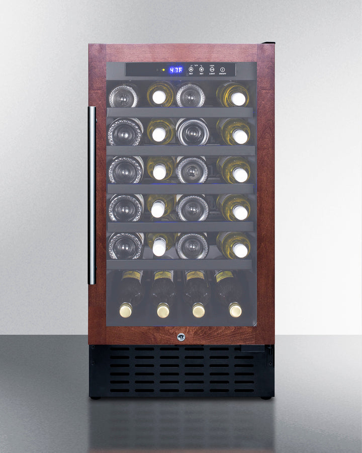 Summit 18" Wide Undercounter Wine Cellar (Panel Not Included) - SWC1840BPNR