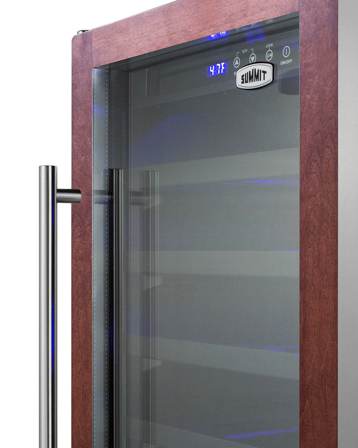 Summit 18" Wide Undercounter Wine Cellar (Panel Not Included) - SWC1840BPNR