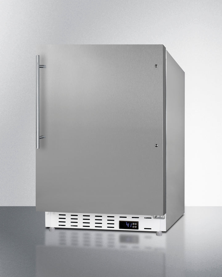 Summit 20" Wide Built-In All-Refrigerator ADA Compliant - ALR46WCSSHV