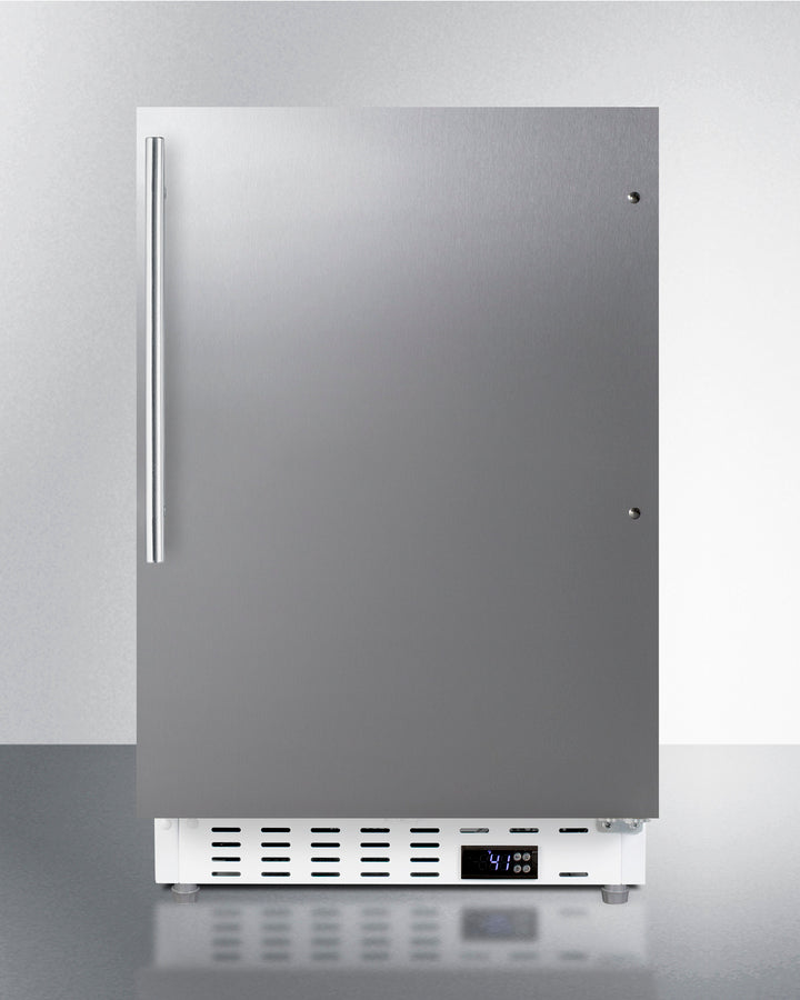 Summit 20" Wide Built-In All-Refrigerator ADA Compliant - ALR46WSSHV