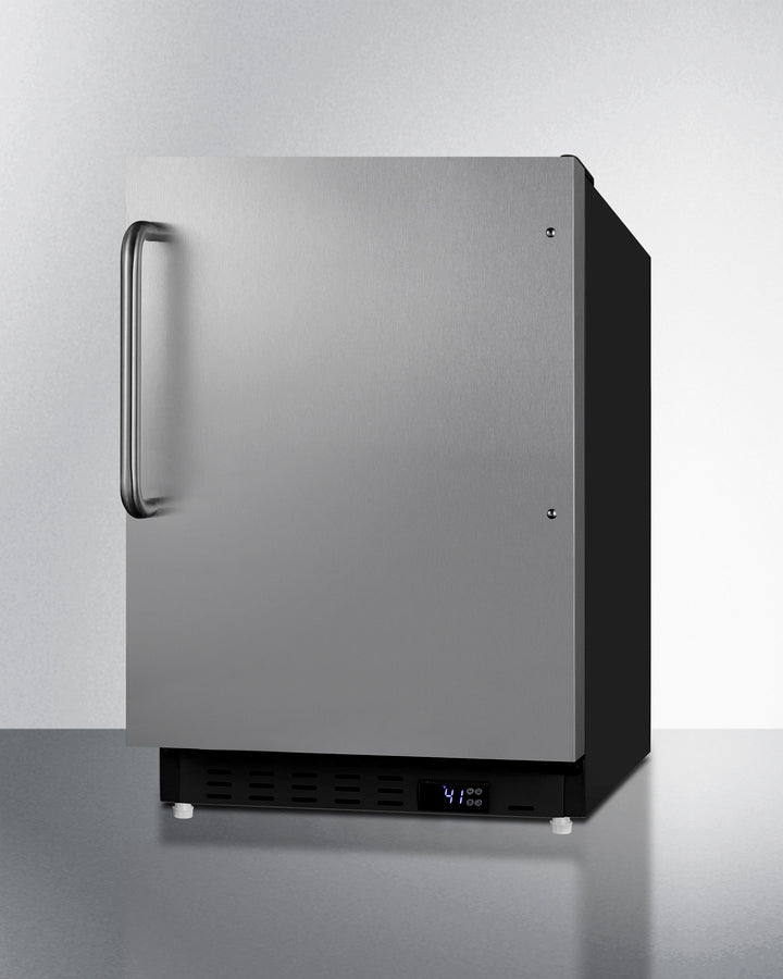 Summit 20" Wide Built-In All-Refrigerator ADA Compliant - ALR47BSSTB