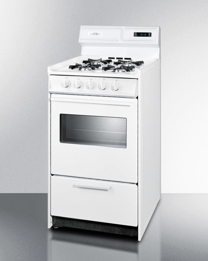 Summit 20" Wide Gas Range - WNM1307KW