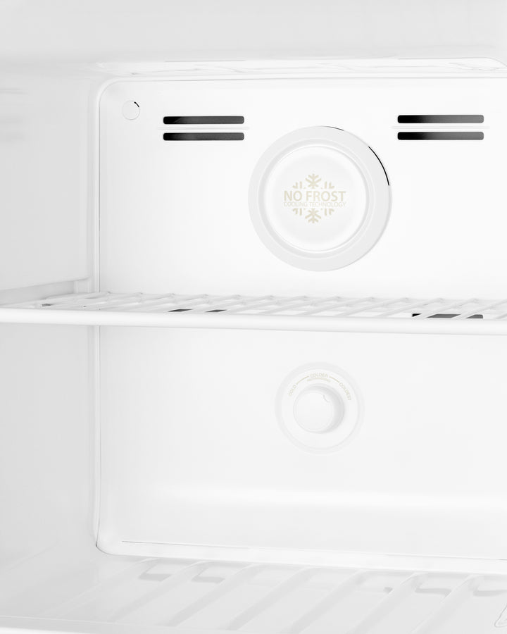 Summit 22" Wide Frost-Free 7 Cu.Ft. Refrigerator-Freezer in White - FF82W