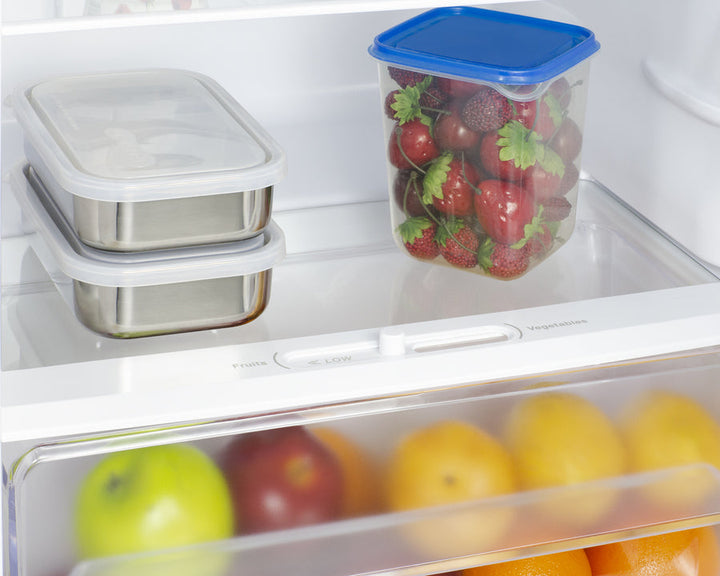 Summit 22" Wide Frost-Free 7 Cu.Ft. Refrigerator-Freezer in White - FF82W