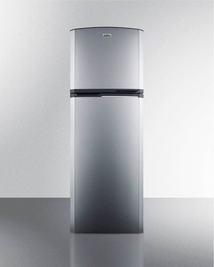 Summit 22" Wide Top Mount Refrigerator-Freezer With Icemaker - FF948SSIM