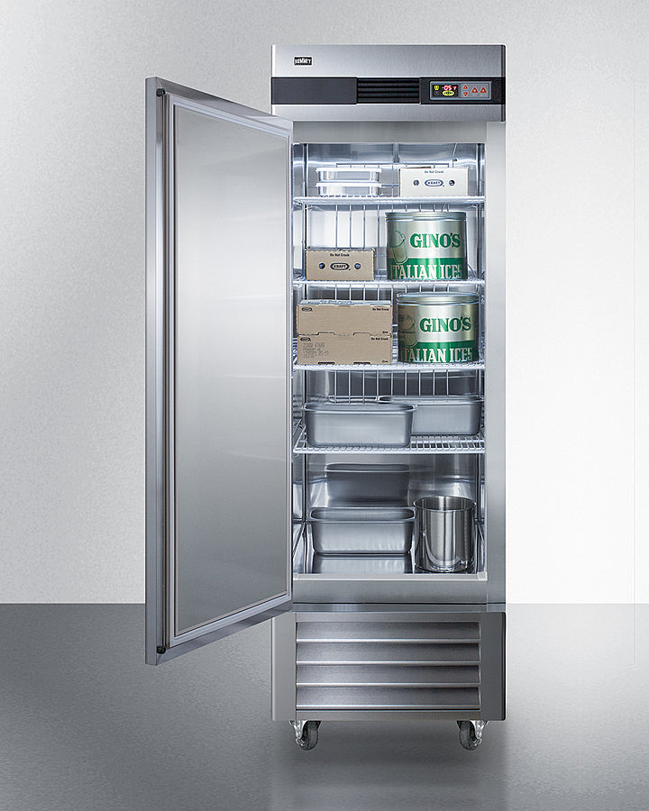 Summit 23 Cu.Ft. Frost-Free Reach-In All-Freezer with Left Hand Door - SCFF237LH