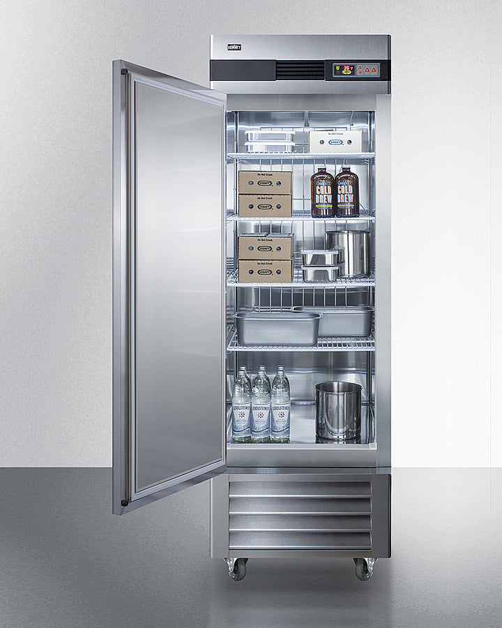 Summit 23 Cu.Ft. Reach-In Refrigerator with Left Hand Door - SCRR232LH