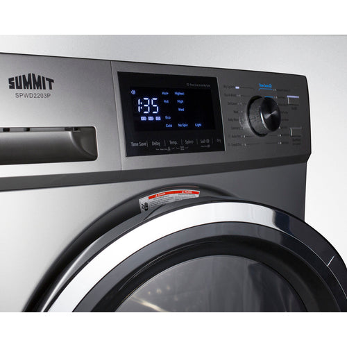 Summit 24" Wide 115V Washer/Dryer Combo - SPWD2203P