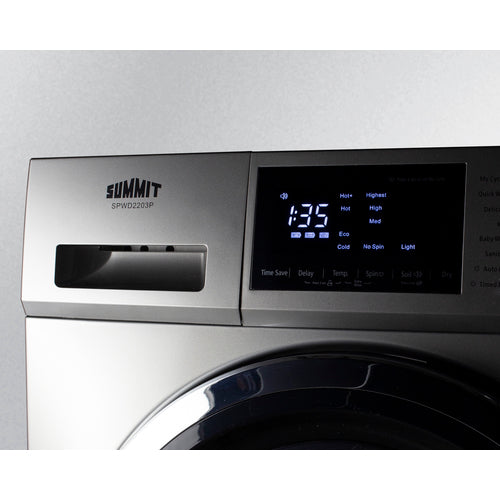 Summit 24" Wide 115V Washer/Dryer Combo - SPWD2203P