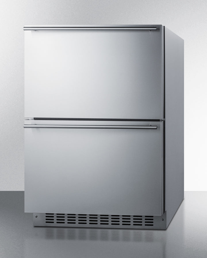 Summit 24" Wide 2-Drawer Refrigerator-Freezer - SPRF34D