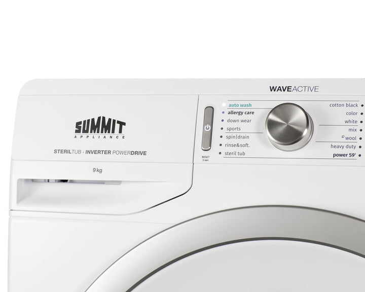 Summit 24" Wide 208-240V Washer - SLW241W