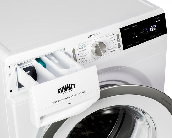Summit 24" Wide 208-240V Washer - SLW241W