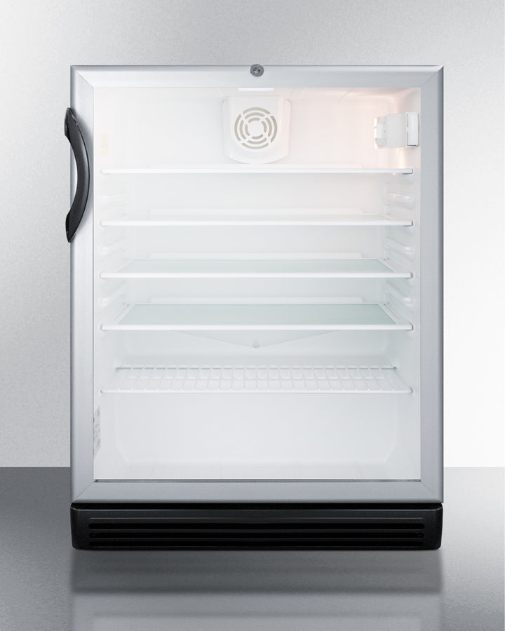 Summit 24" Wide 5.5 Cu.Ft. Built-In Beverage Center ADA Compliant - SCR600BGLBIADA