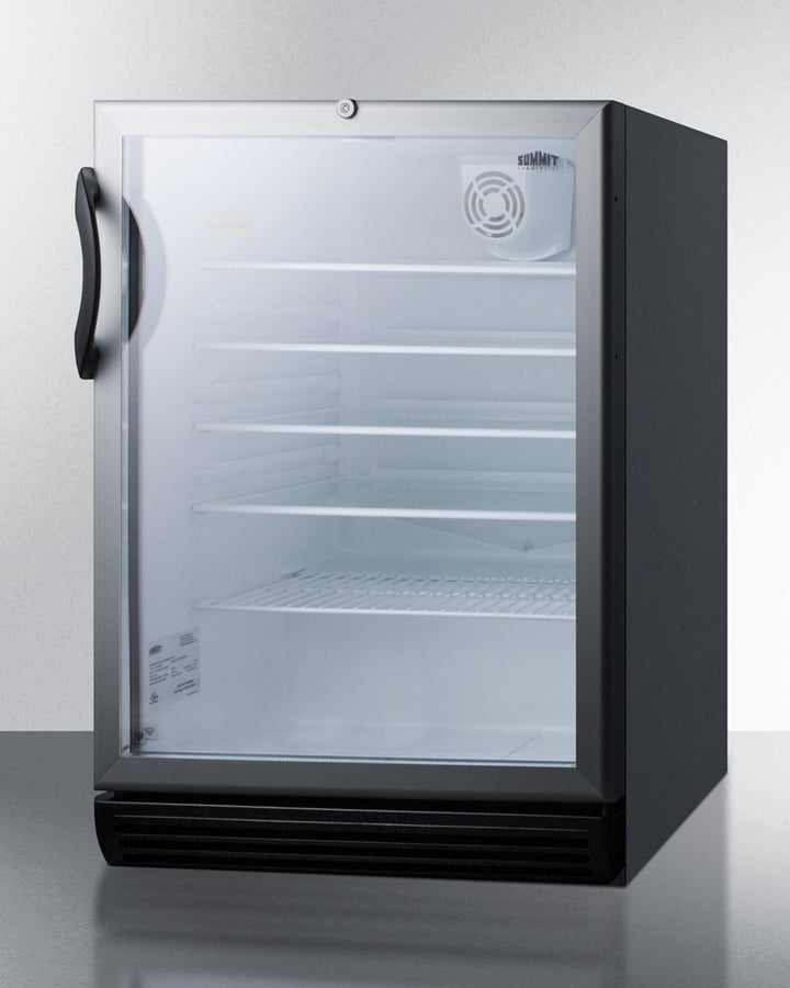 Summit 24" Wide 5.5 Cu.Ft. Built-In Beverage Center ADA Compliant - SCR600BGLBIADA