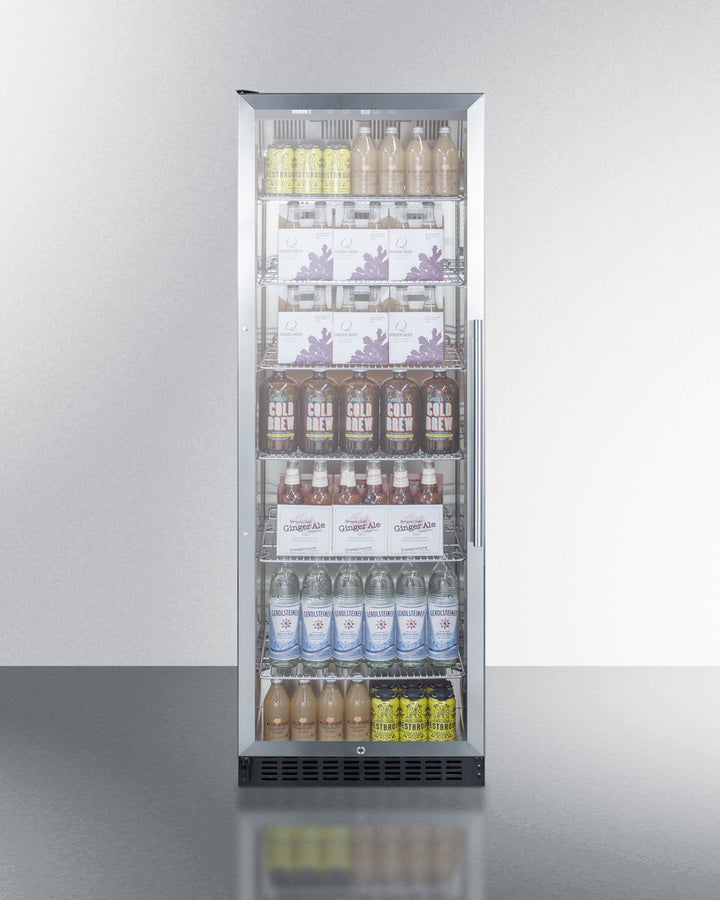 Summit 24" Wide Beverage Center - SCR1401LH