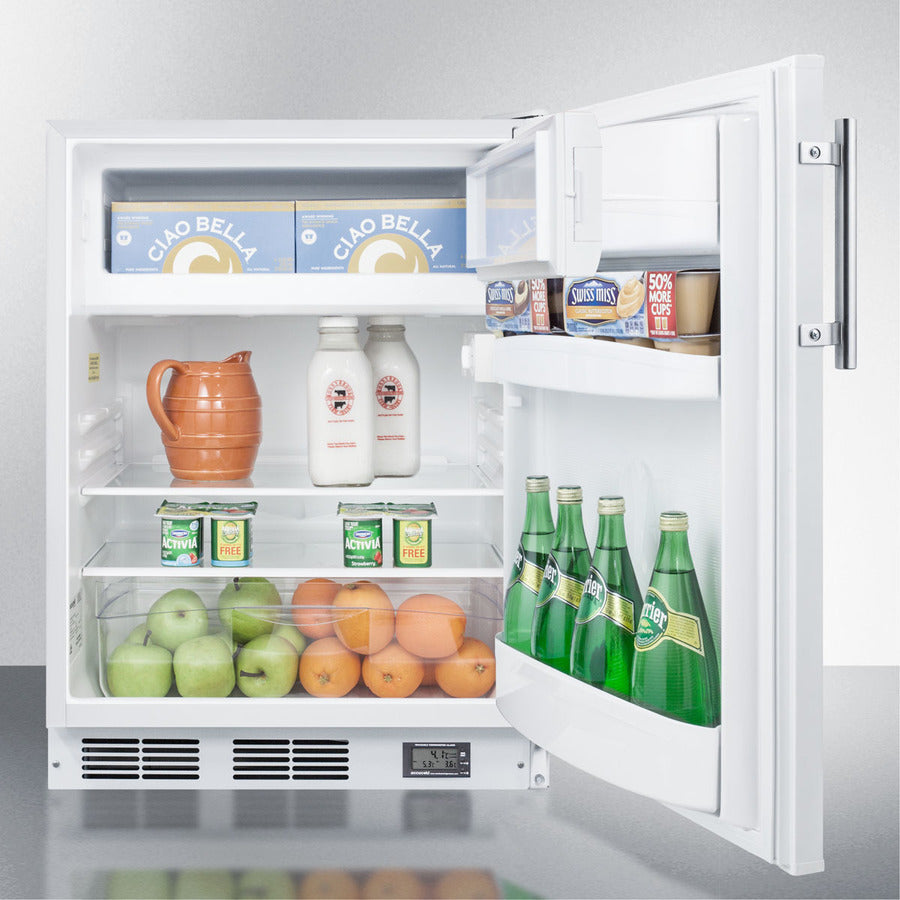 Summit 24" Wide Break Room Refrigerator-Freezer - BKRF661