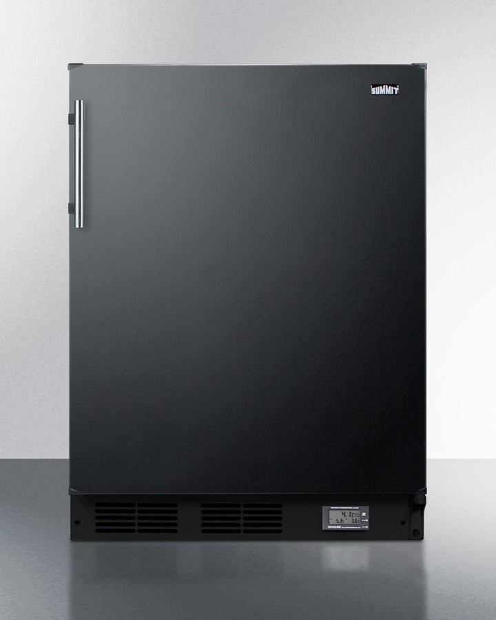 Summit 24" Wide Break Room Refrigerator-Freezer - BKRF663B