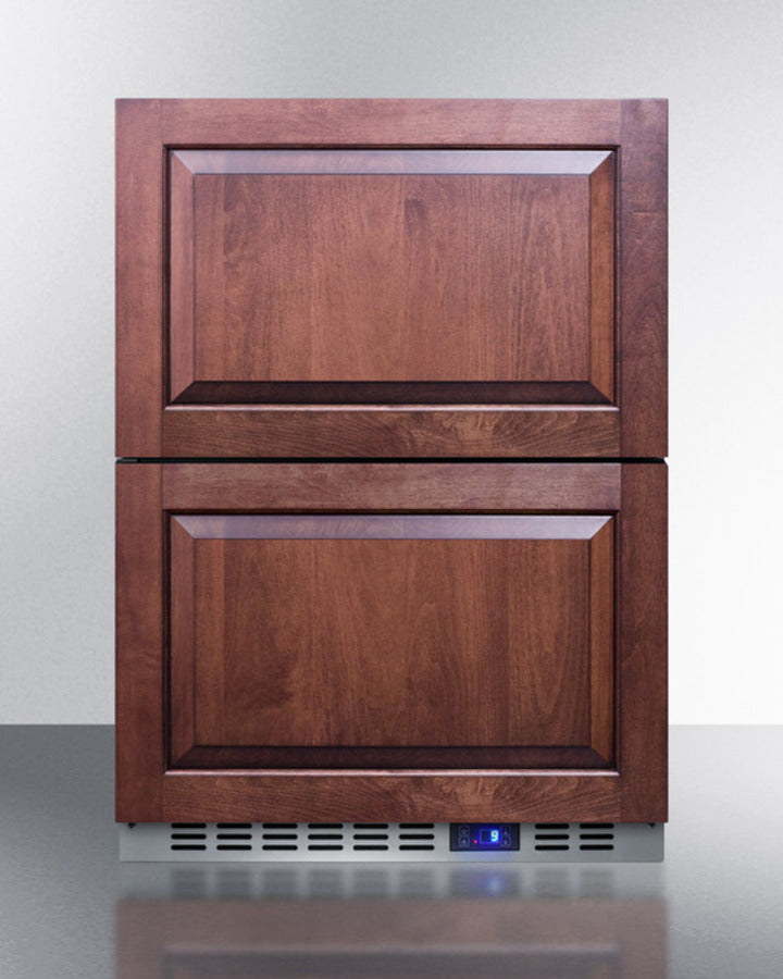 Summit 24" Wide Built-In 2-Drawer All-Freezer - CL2F249