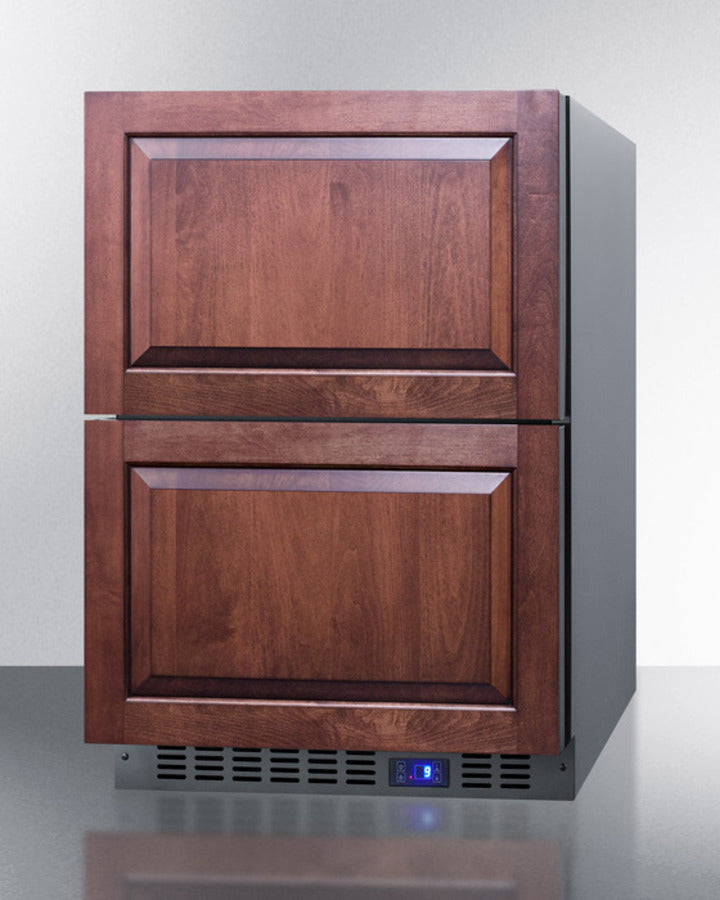 Summit 24" Wide Built-In 2-Drawer All-Freezer - CL2F249