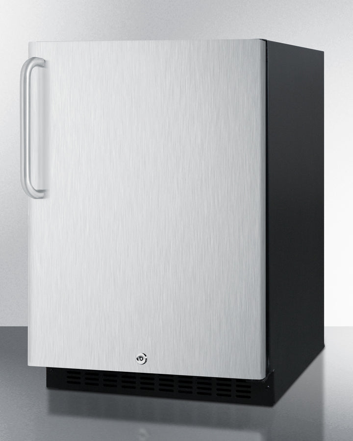 Summit 24" Wide Built-In All-Refrigerator ADA Compliant - AL54SSTB