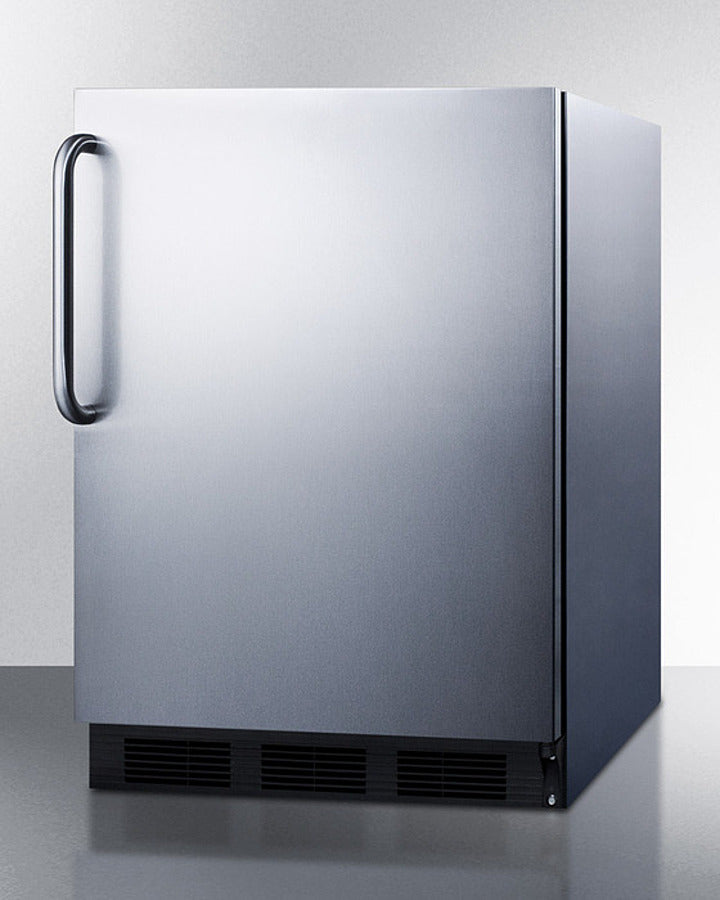Summit 24" Wide Built-In All-Refrigerator - FF63BKCSS