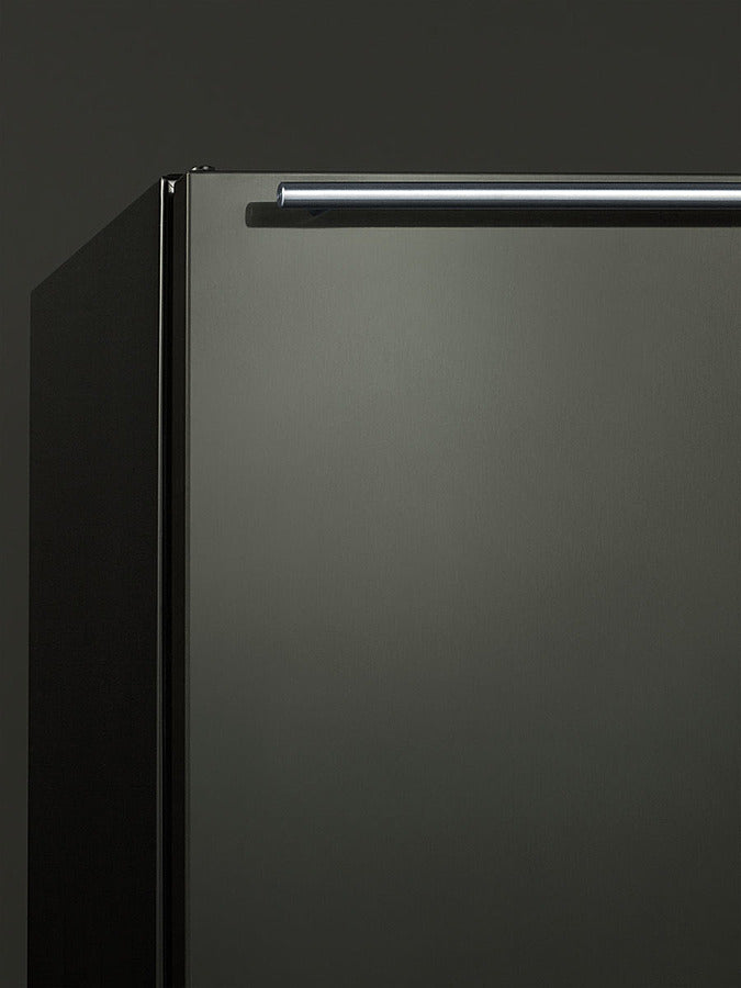 Summit 24" Wide Built-In All-Refrigerator With Horizontal Handle ADA Compliant - FF63BKBIKSHHADA