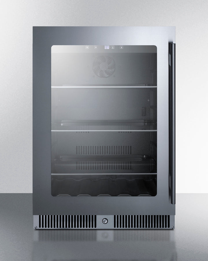 Summit 24" Wide Built-In Beverage Center - CL24BVLHD