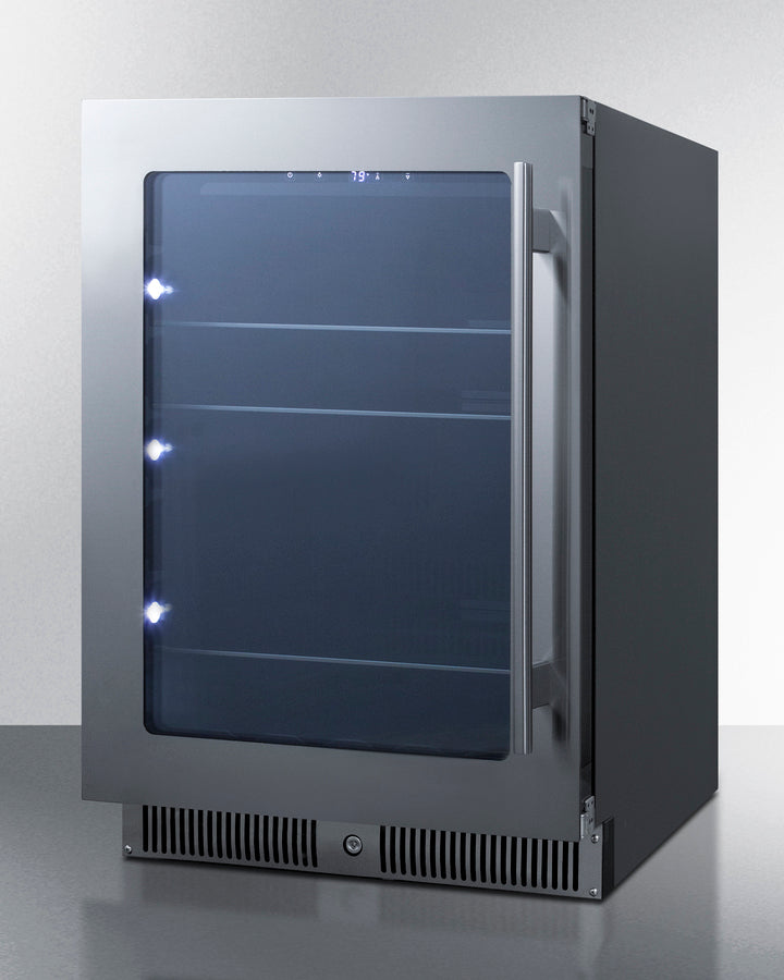 Summit 24" Wide Built-In Beverage Center - CL24BVLHD