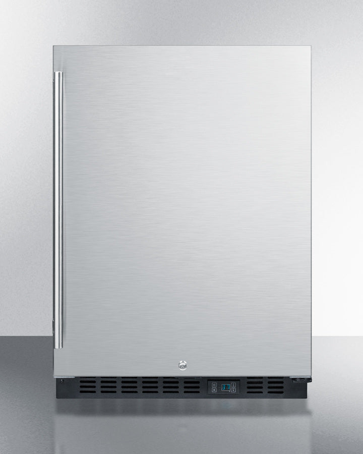 Summit 24" Wide Built-In Beverage Center - SCR610BLSDCSS