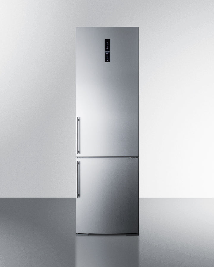 Summit 24" Wide Built-In Bottom Freezer Refrigerator - FFBF181ESBI