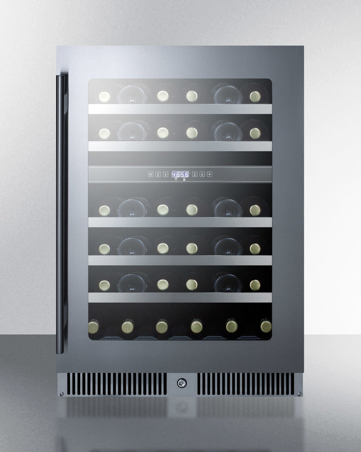 Summit 24" Wide Built-In Dual-Zone Wine Cellar - CL244WC
