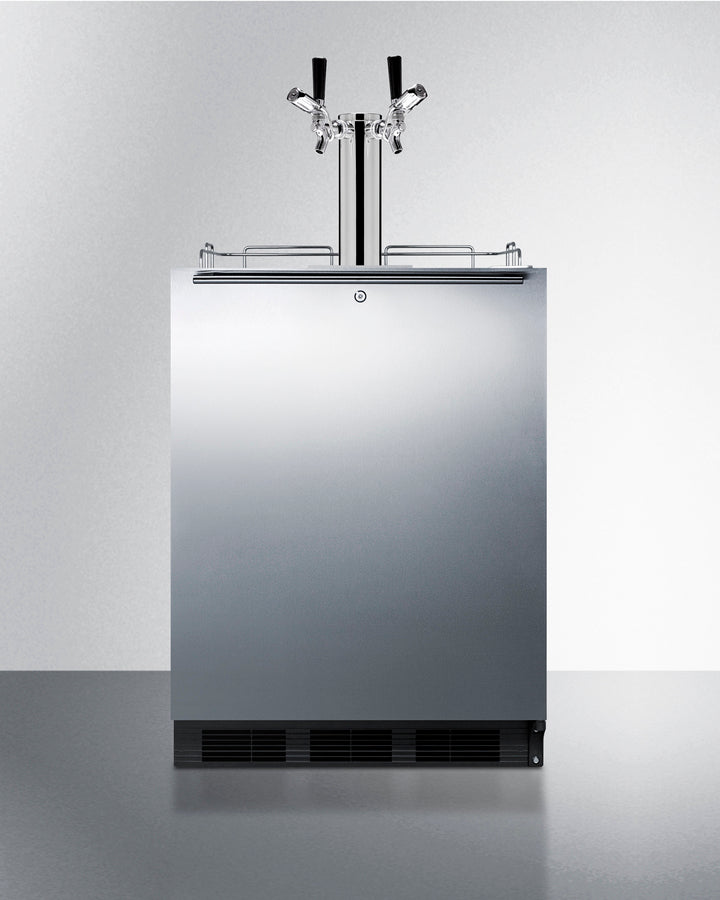 Summit 24" Wide Built-In Kegerator, ADA Compliant - SBC58BLBIADALock
