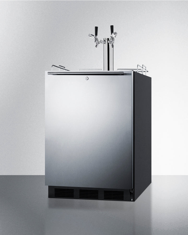 Summit 24" Wide Built-In Kegerator, ADA Compliant - SBC58BLBIADALock