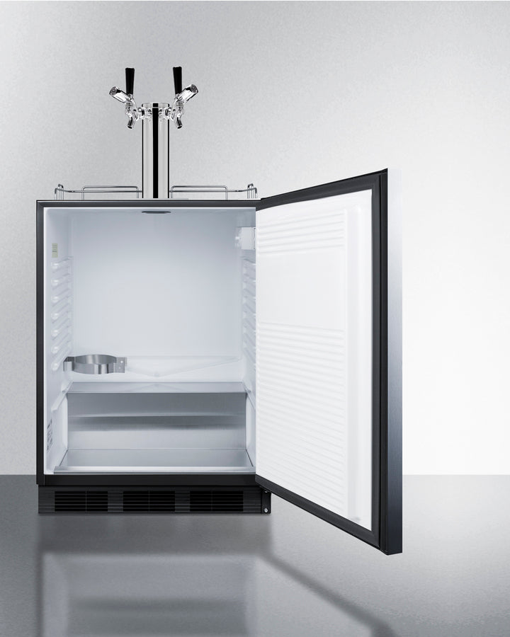 Summit 24" Wide Built-In Kegerator, ADA Compliant - SBC58BLBIADALock