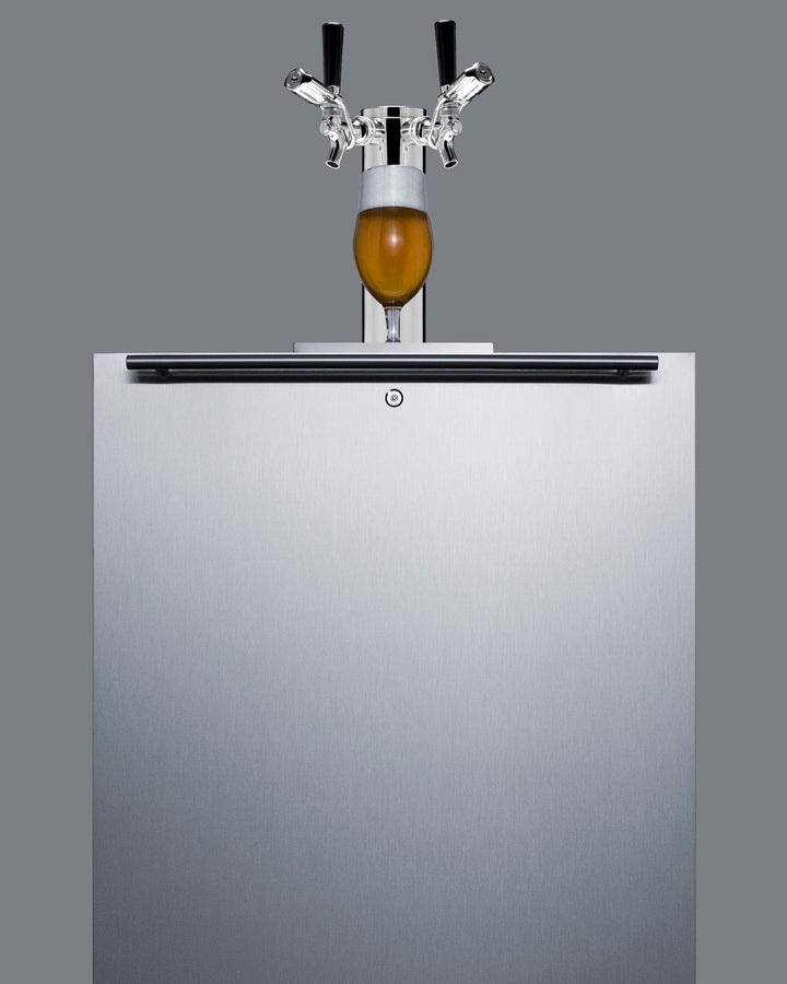 Summit 24" Wide Built-In Kegerator, ADA Compliant - SBC58BLBIADALock