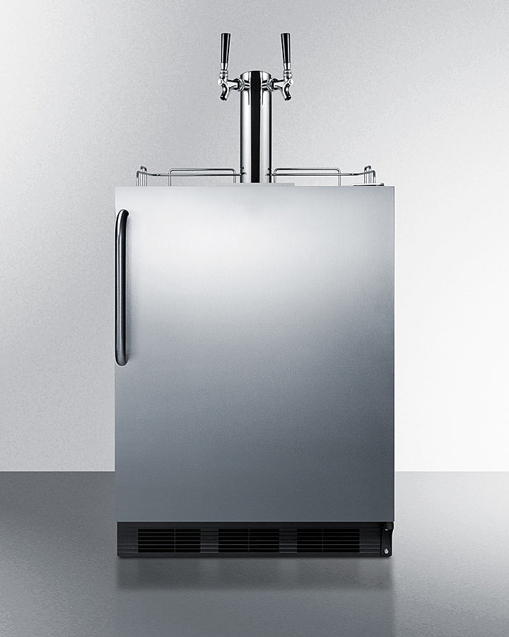 Summit 24" Wide Built-In Kegerator, ADA Compliant - SBC58BLBICSSADA