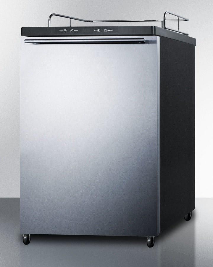 Summit 24" Wide Built-In Kegerator - SBC635MBINKSSHH