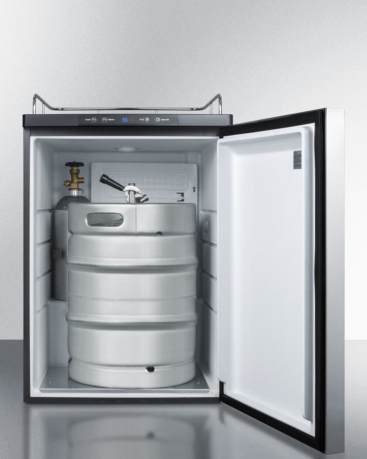 Summit 24" Wide Built-In Kegerator - SBC635MBINKSSHH