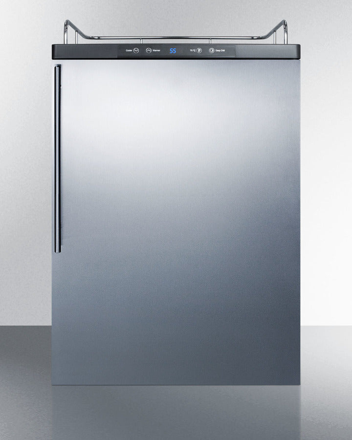 Summit 24" Wide Built-In Kegerator - SBC635MBINKSSHV