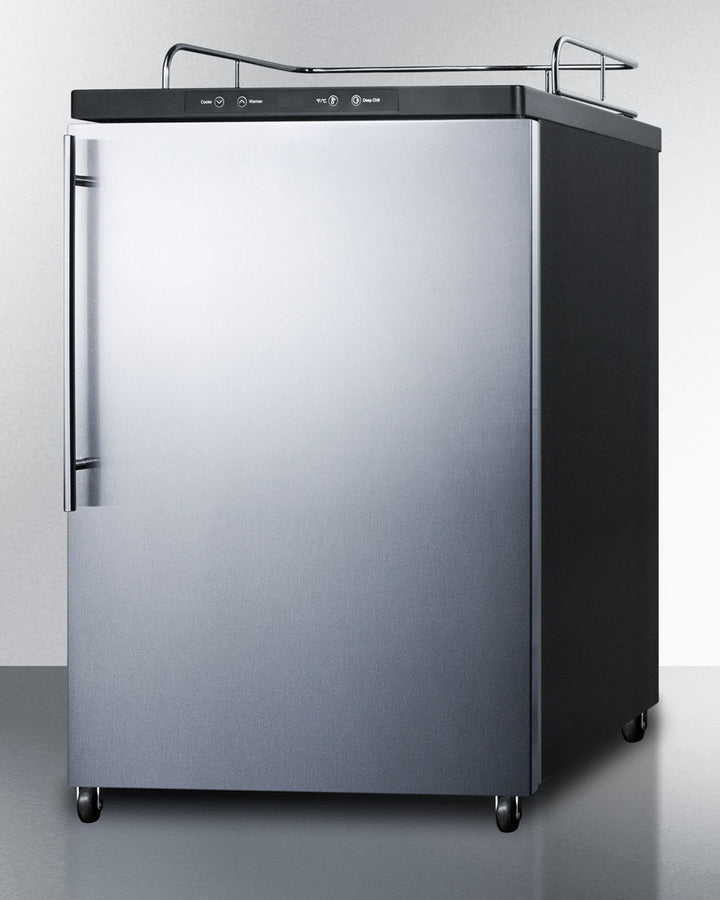 Summit 24" Wide Built-In Kegerator - SBC635MBINKSSHV