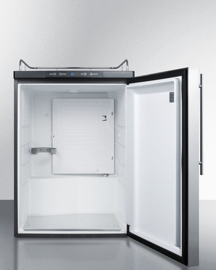 Summit 24" Wide Built-In Kegerator - SBC635MBINKSSHV