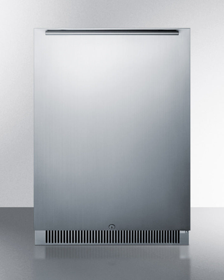 Summit 24" Wide Built-In Outdoor All-Refrigerator - CL68ROS